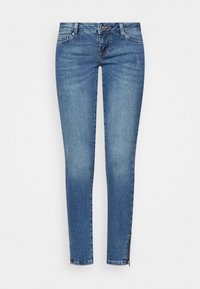 ONLCORAL SKINNY ZIP ANKLE - Jeans Skinny Fit - medium blue denim