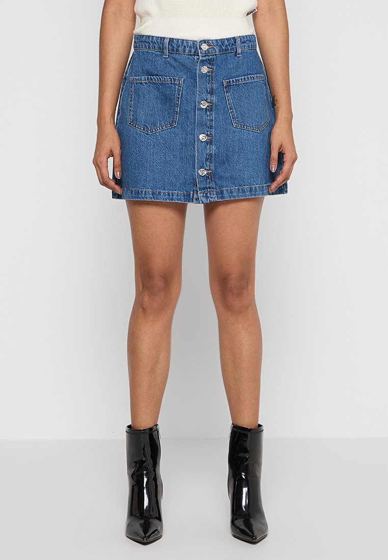 Only Jeansrok blauw