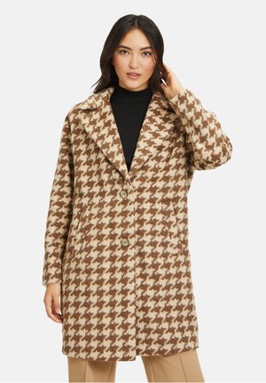 MIT REVERSKRAGEN - Winter coat - camel brown