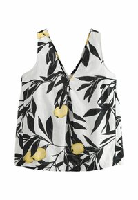 Non selezionato, ecru black lemon print