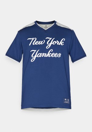 Fanatics MLB NEW YORK YANKEES  ICONIC FASHION TOP - Club wear - athletic navy/lunar rock/white