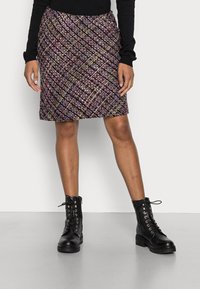 More & More SKIRT SHORT - Saia lápis - multicolour check