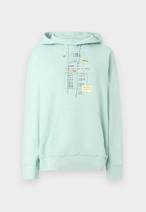 Hoodie - light turquoise