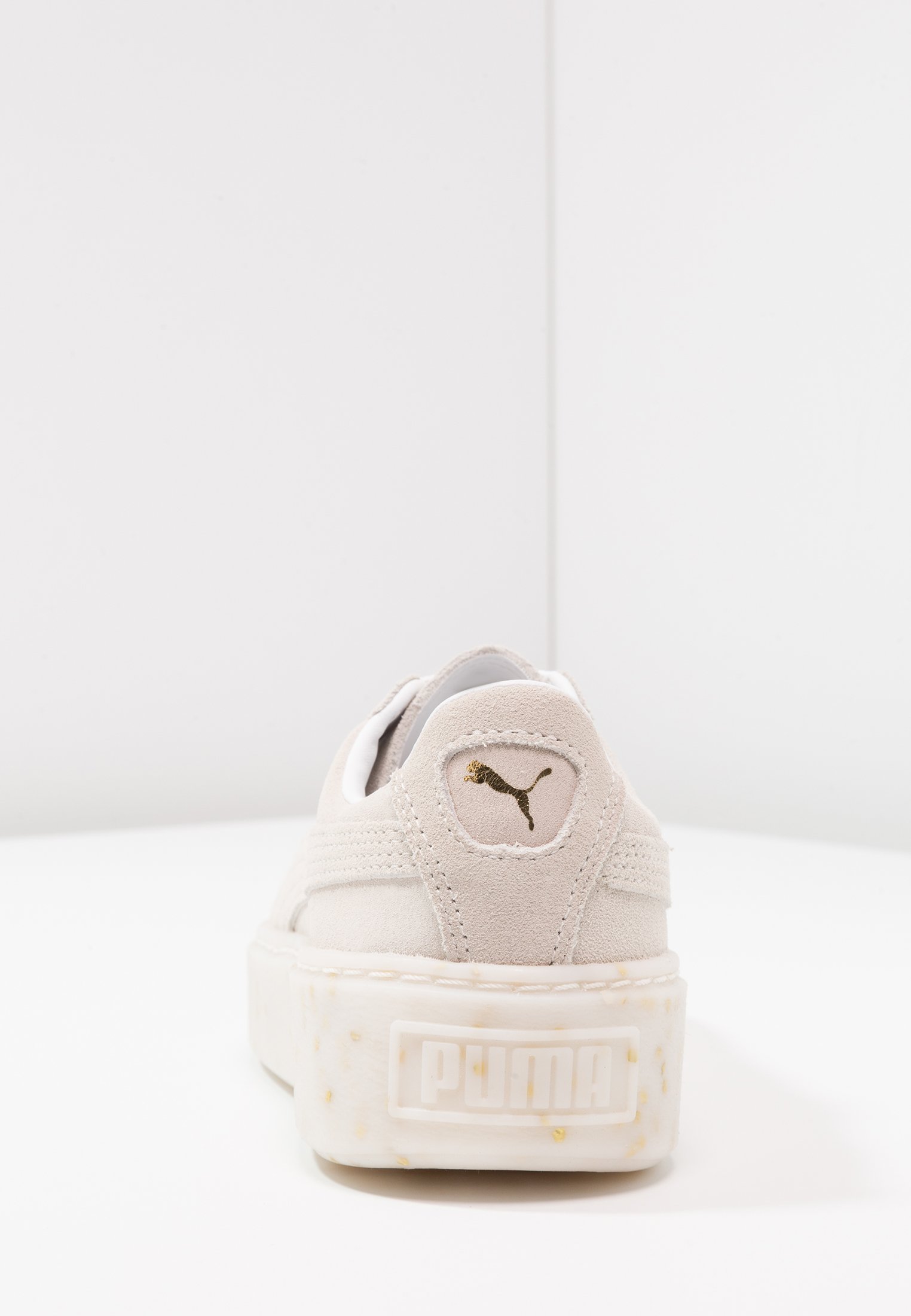 puma suede platform gold zalando