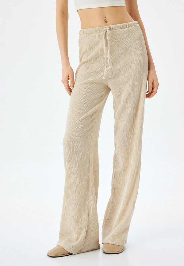 Stoffhose - beige