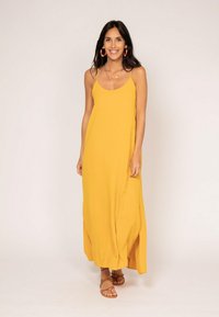 Dona x Lisa LONGUE IGGY - Robe longue - mustard yellow
