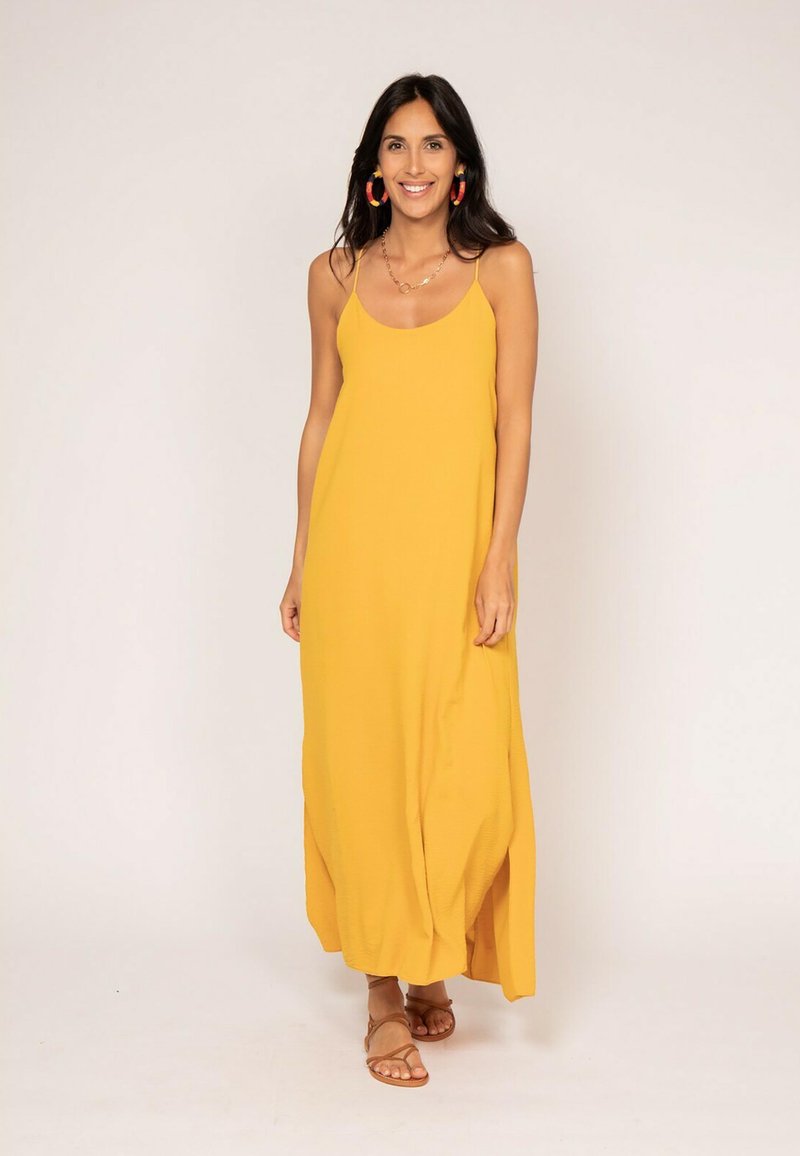 Dona x Lisa LONGUE IGGY - Robe longue - mustard yellow