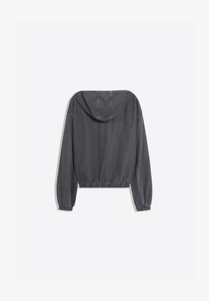 Bershka, HOODED ZIP REVERSIBLE - JACKET - Spijkerjas - blue-grey
