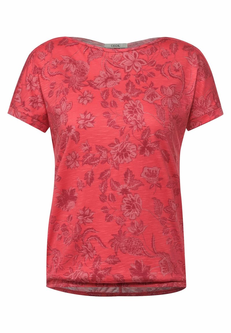 Damen T-Shirts | Cecil MIT PRINT T-Shirt print rot/koralle - ER93712 Damen T-Shirts | Cecil MIT PRINT T-Shirt print rot/koralle - ER93712