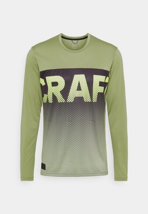 CORE OFFROAD - Sports shirt - forest/black