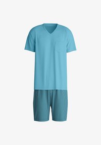 Unselected, retro blue