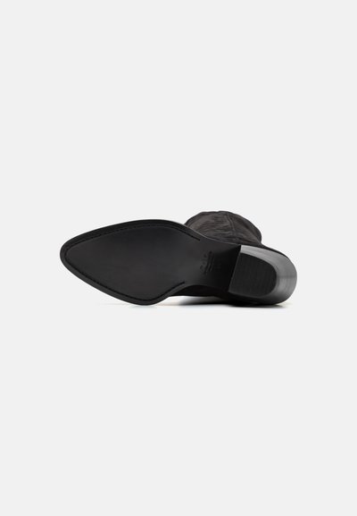 Polo Ralph Lauren TALL BOOT - Térd feletti csizmák - black