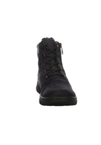 ara SAAS-FEE - Snowboot/Winterstiefel - blau grau schwarz