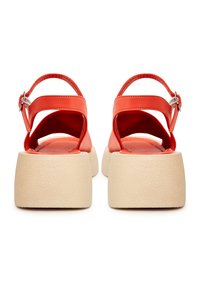 Cesare Gaspari Platform sandals - red