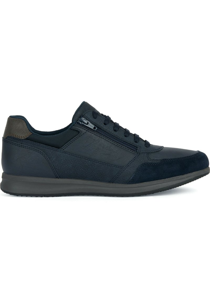 Scarpe Geox Uomo Avery - Sneaker Classiche E Traspiranti Con Suola Brevettata, Chiusura Con Zip E Lacci, Colore Sintetico, Comfort Tutto Il Giorno - 6