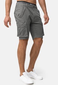 INDICODE JEANS ARBOR - Short - lt grey