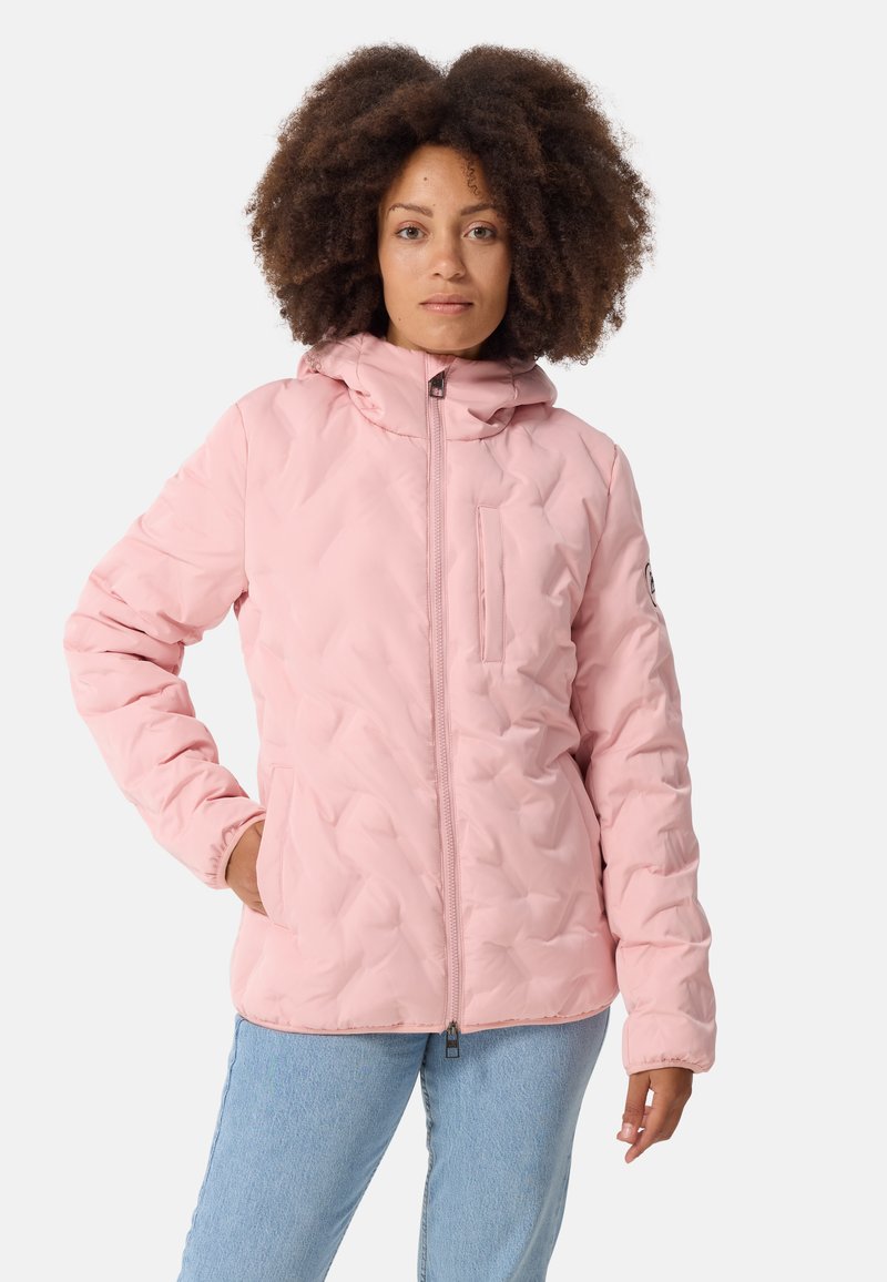 CASH-MERE PADDED MIT KAPUZE - Vinterjacka - pink