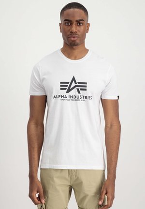 T-shirt print - white