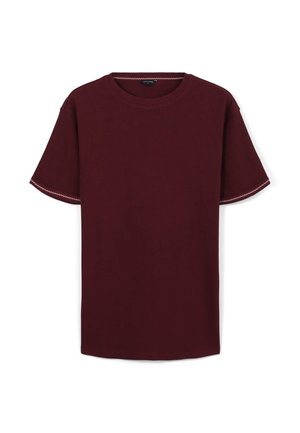 T-shirt basique - bordeaux