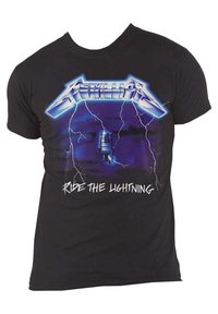 Paradiso Clothing METALLICA RIDE THE LIGHTNING TRACKS  - Print T-shirt - black