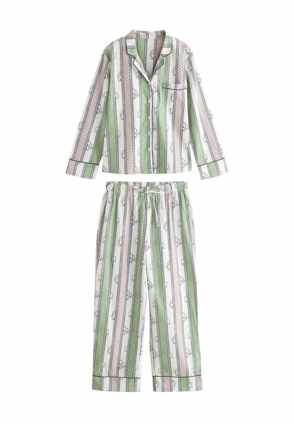 REGULAR FIT - BUTTON UP SET - Nachtwäsche Set