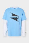 LAFRANCE HEEM AEROSPACE TEE - Μπλούζα με μακριά μανίκια - team light blue/white
