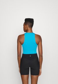 Athleta AURORA SEAMLESS CROP TANK - Top - santorini blue