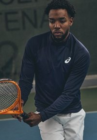 ASICS - MATCH ZIP - Long sleeved top - midnight Thumbnail Image 1