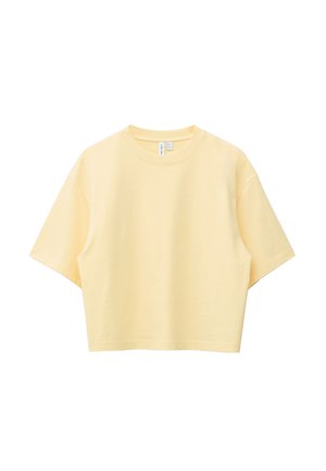 & OTHER STORIES, & OTHER STORIES BOXY T-SHIRT - T-shirt basic - yellow