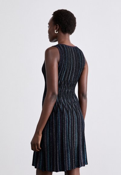 Missoni SLEEVELESS SHORT DRESS - Džemperkleita - dark tones/multicolor