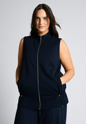 SCUBA MIT STEHKRAGEN - Waistcoat - sky captain blue