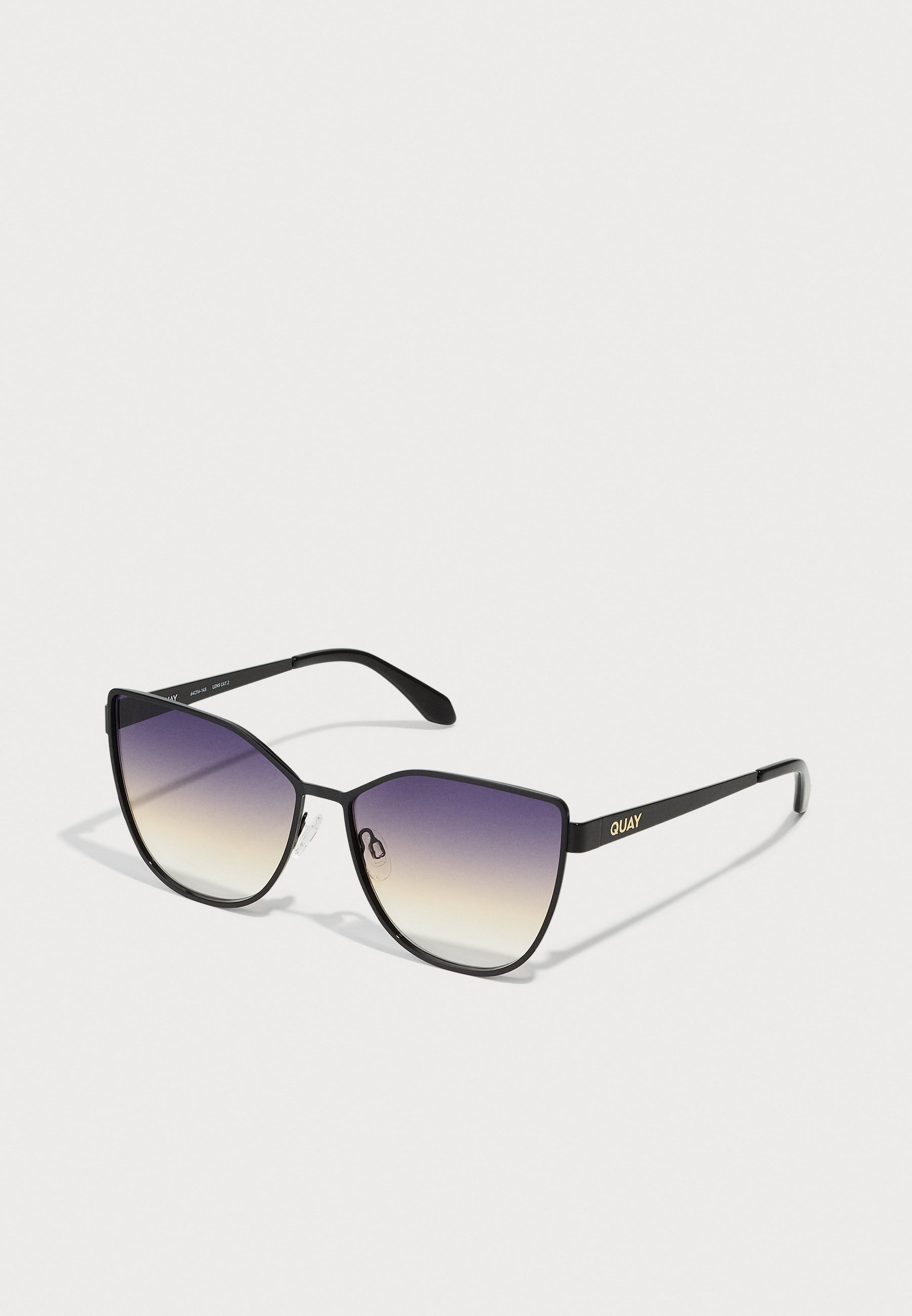 QUAY AUSTRALIA IN PURSUIT - Sunglasses - black/dusk poppy 