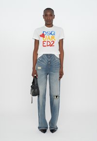 Dsquared2 JUST RIGHT TEE - T-shirt con stampa - white