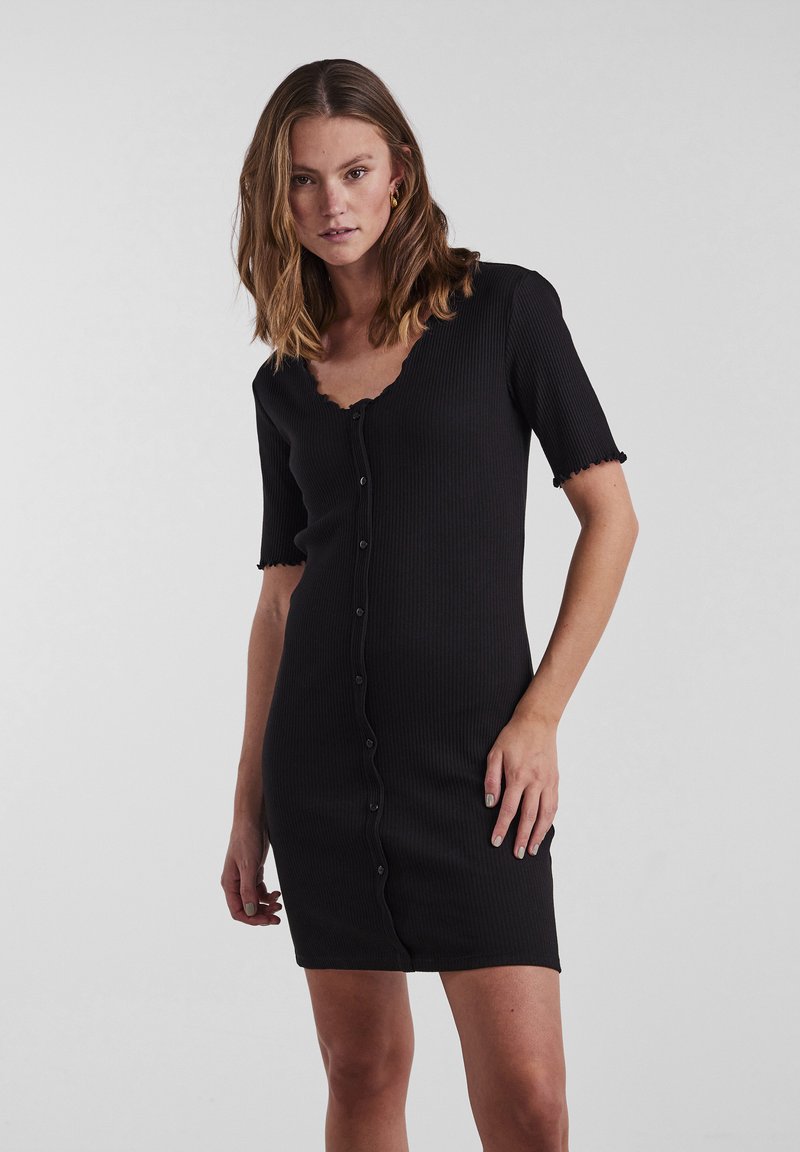 Pieces PCNUKISA DRESS - Jumper dress - black