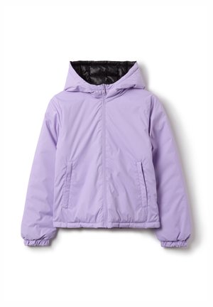 REVERSIBLE - Light jacket - nero viola