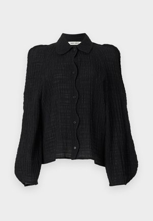 OCTO SHIRT - Button-down blouse - black