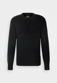 SOFT REGULAR FIT SWEATER - Pulover - black