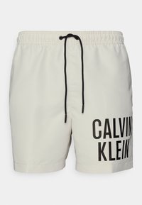 Calvin Klein Swimwear MEDIUM DRAWSTRING - Badeshorts - light silt