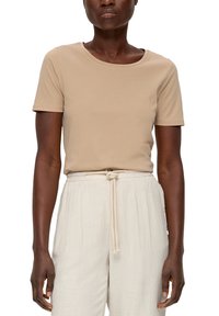 s.Oliver T-Shirt basic - sandstein