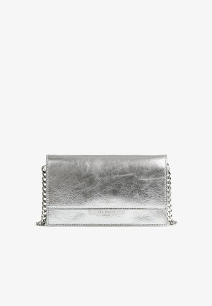 Ted Baker, MAHIRIA CLUTCH GELDBÖRSE 15.5 CM - Schoudertas - silver-coloured