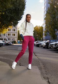 adidas Originals GRAPHIC HOODIE - Collegepaita - off-white