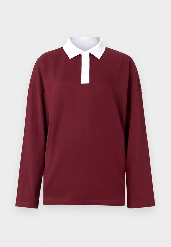 NMDAVINA - Polo shirt - burgendy4