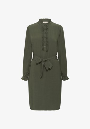 Cream VENEA FRILL - Robe chemise - deep depths