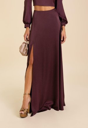 THE-ARE Falda larga - dark purple