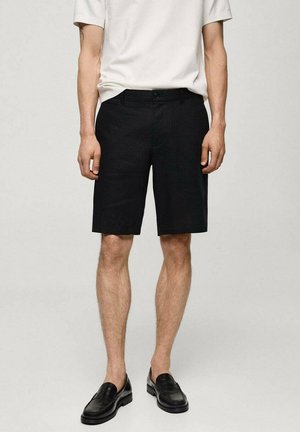 Mango Pantaloni scurți - black