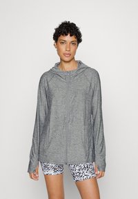 Athleta PACIFICA ILLUME JACKET - Camisola com fecho - grey heather