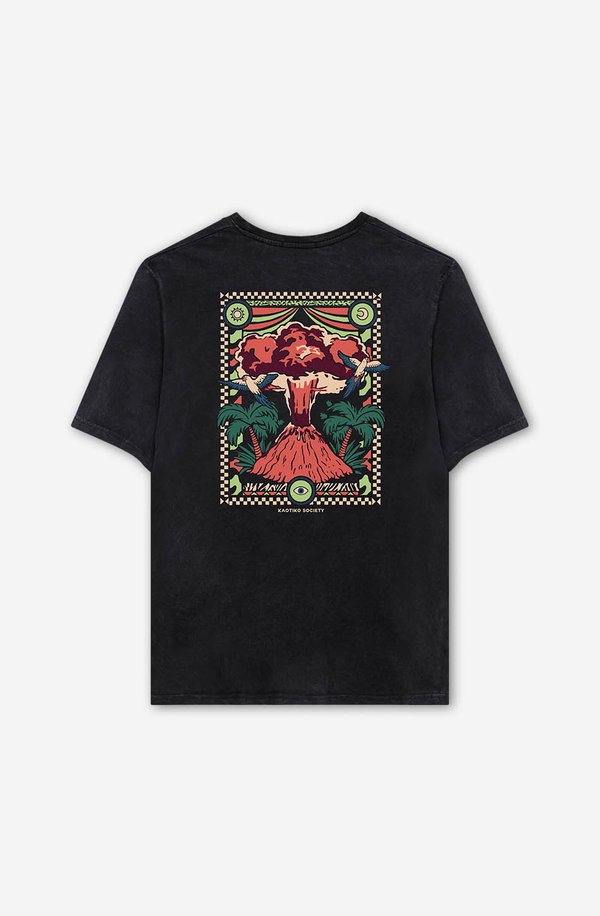 WASHED VOLCANIC SYMPHONY UNISEX - Print T-shirt3