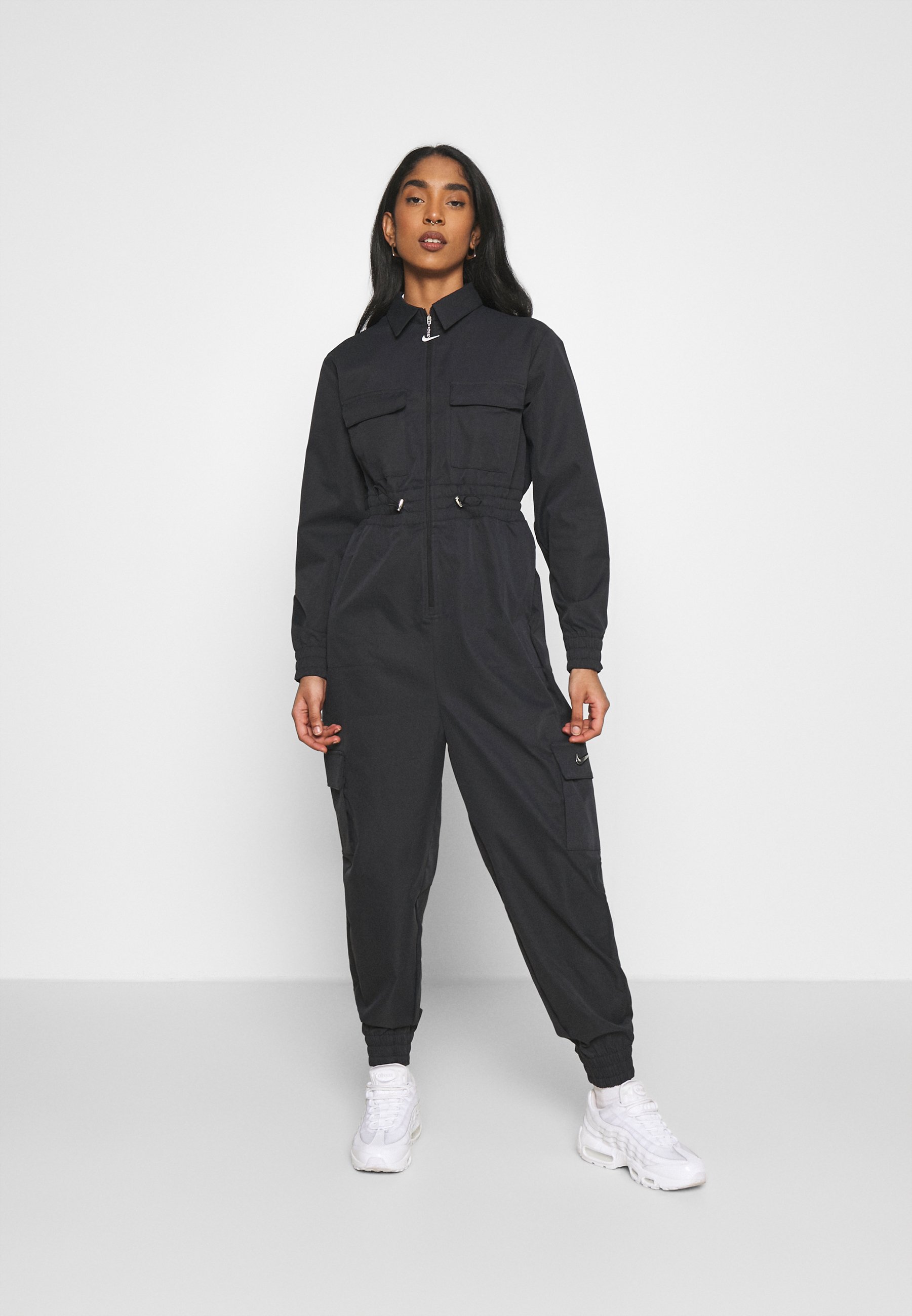 Nike Sportswear UTILITY - Combinaison - black/white/noir - ZALANDO.CH