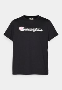 GRAPHIC CREWNECK - Apdrukāts T-krekls - black