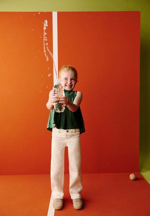 Mango Kids, BABY - Jeans Straight Leg - off white